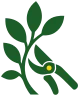 Logo Zahrada bez starostí z webu vytvoreného v OAZEE