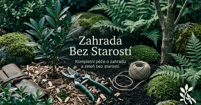Obálka webu Zahrada bez starostí vytvoreného v OAZEE